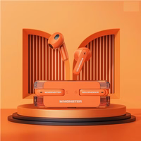 MONSTER XKT08 TWS Bezvadu austiņas oranžs