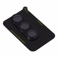 5D pilnas līmes kameras rūdītais stikls – Samsung Galaxy S25 melns