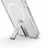 Uniq Eleva viedtālruņa apvalks ar Vertica statīvu iPhone 16 Pro Max - caurspīdīgs