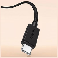 Kabelis USAMS U92 30W USB-C uz Lightning 1.2m melns