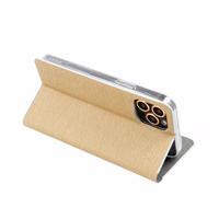 LUNA grāmatu zelta viedtālruņa apvalks XIAOMI Redmi Note 13 PRO Plus 5G zelta