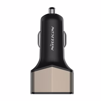 Nillkin Celerity auto lādētājs - 2x USB-A + 1x USB-C, 32W (zeltains)