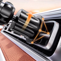 Automašīnas tālruņa turētājs Awei X52 Magnetic (gaisa ventilācijas), melns