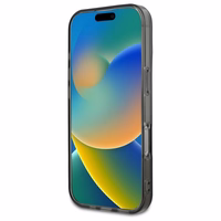 Mercedes divslāņu divkrāsu Magnētiskais viedtālruņa iPhone 16 Pro Max apvalks - sudraba