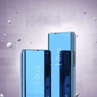 Clear View Case apvalks Realme C33 ar flip vāciņu melns