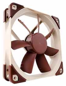 Noctua NF-S12A FLX Computer case Fan 12 cm bežš, brūns