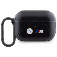 BMW Curved Line korpuss AirPods Pro 2 - melns (m)