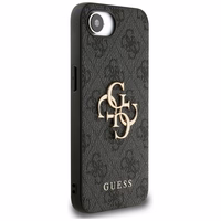 Guess 4G Big Logo apvalks iPhone 16e - Melns