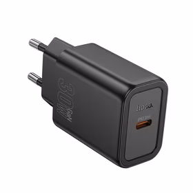 Lādētājs viedtālrunim Hoco USB C QC PD 30W N62 melns