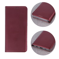 Viedais Magnetic maciņš for iPhone 17 6,3" bordo