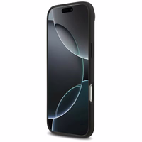 Mercedes Ādas Zvaigznes Raksts Svītras Magnētiskais viedtālruņa apvalks iPhone Air - melns