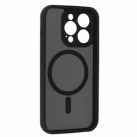 Viedtālruņa apvalks Magnētiskais Pilnīgi matētais Iphone 14 Pro melns