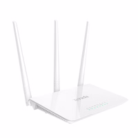 Tenda F3 wireless router Fast Ethernet balts