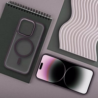 MATTE MAG COVER viedtālruņa apvalks, savietojams ar MagSafe, paredzēts SAMSUNG S25 PLUS, violets