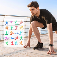 Viedie pulksteņi Joyroom JR-FT3 Pro Fit-Life sērijas viedpulkstenis (atbildēt/uzņemt zvanu) melns