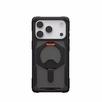 UAG Urban Armor Gear viedtālruņa apvalks PLASMA XTE saderīgs ar MagSafe iPhone 17 Pro melns / oranžs