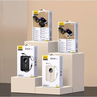 Power Bank Dudao "K14" Smilšu 10000mAh (PD / QC3.0) + Type-C / Lightning kabelis