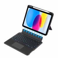 Tech-Protect SC Mag Pen + tastatūras apvalks iPad 10.9" 10. paaudzes (2022) – melns