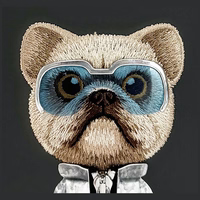 Nimmy Cool&Cute 2.0 nag viedtālruņa apvalks iPhone 17 Pro Max - melns