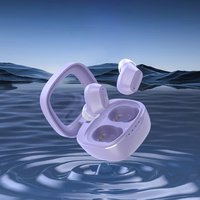 Choetech MEMS bezvadu TWS Bluetooth 5.3 austiņas - violetas