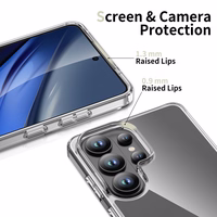 Tech-Protect FlexAir Hybrid Maciņš for Samsung Galaxy S26 Ultra - Clear