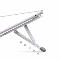 Tech-Protect ULS300 klēpjdatora statīvs - sudrabains