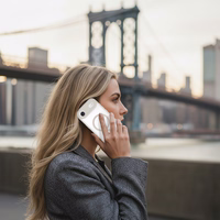 Liavec mīksts maciņš priekš Iphone 17 Air gardēnija