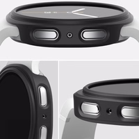 Ringke Slim 2 komplekts viedtālruņa apvalks Samsung Galaxy Watch 8 44mm - caurspīdīgs-melns