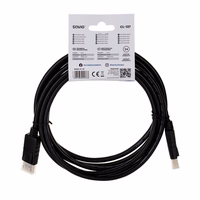 Savio CL-137 DisplayPort cable 3 m melns