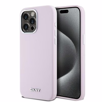 DKNY DKHMP14XSMCHLP iPhone 14 Pro Max6.7" rozā maciņš Liquid Silicone Small Metal Logo MagSafe