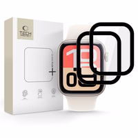 Tech-Protect Glass Flex+ 2 gab. priekš Apple Watch 40mm - Melns