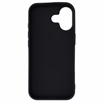 Viedtālruņa apvalks iPhone 17 - matēts melns