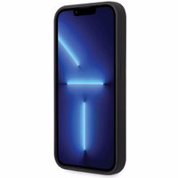 BMW silikona raksta viedtālruņa apvalks iPhone 15 Pro - melns