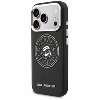 Karl Lagerfeld Point & Karl Sketch MagSafe Maciņš for iPhone 17 Pro - melns