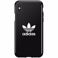 Adidas OR Snap viedtālruņa apvalks Trefoil iPhone X / XS - melns