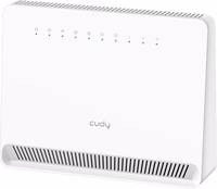Wireless router CUDY LT400E_EU Wi-Fi 300 Mbps 2.4 GHz 4G LTE SIM