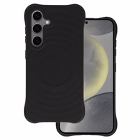 Tel Protect Wave Magnētiskais viedtālruņa apvalks Samsung Galaxy S24 Plus melna