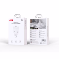 XO wall lādētājs CE36 PD 45W 1x USB-C 1x USB balts