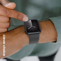 Crong Liquid - Apple Watch siksniņa 44/45/46/49 mm (Graphite)