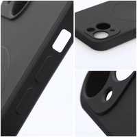 Maciņš "Silicone Mag Cover" priekš Samsung S947 S26 Plus melns