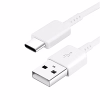 Samsung EP-DW700CWE USB-A - USB-C 1.5m kabelis (lielapjoma – aizstājējiepakojums) – balts