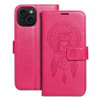 MEZZO Viedtālruņa apvalks IPHONE 15 dreamcatcher magenta krāsa