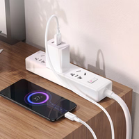 Borofone kabelis BX94 Crystal krāsa - USB uz Micro USB - 2,4A 1 metrs balts