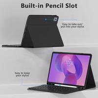Tech-Protect SC Pen macins priekš Lenovo Idea Tab Plus 12.1 TB-361 - Melns