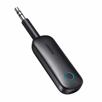 Ugreen Bluetooth receiver transmitter mini jack 3.5 mm melns (CM403)