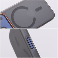 Maciņš GO ORANGE saderīgs ar MagSafe for XIAOMI Redmi Note 15 Pro 5G melns