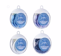 KABELIS REMAX LEYA SERIES RC-C093 2,4A USB/LIGHTNING melns