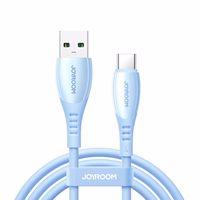 Joyroom S-A59 Vibrant Series 3A USB-A - USB-C kabelis 1.2m - zils