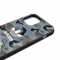 Adidas OR SnapCase Camo viedtālruņa apvalks iPhone 12 Pro Max - zils un melns