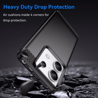 Viedtālruņa apvalks Xiaomi Redmi Note 13 5G - melns